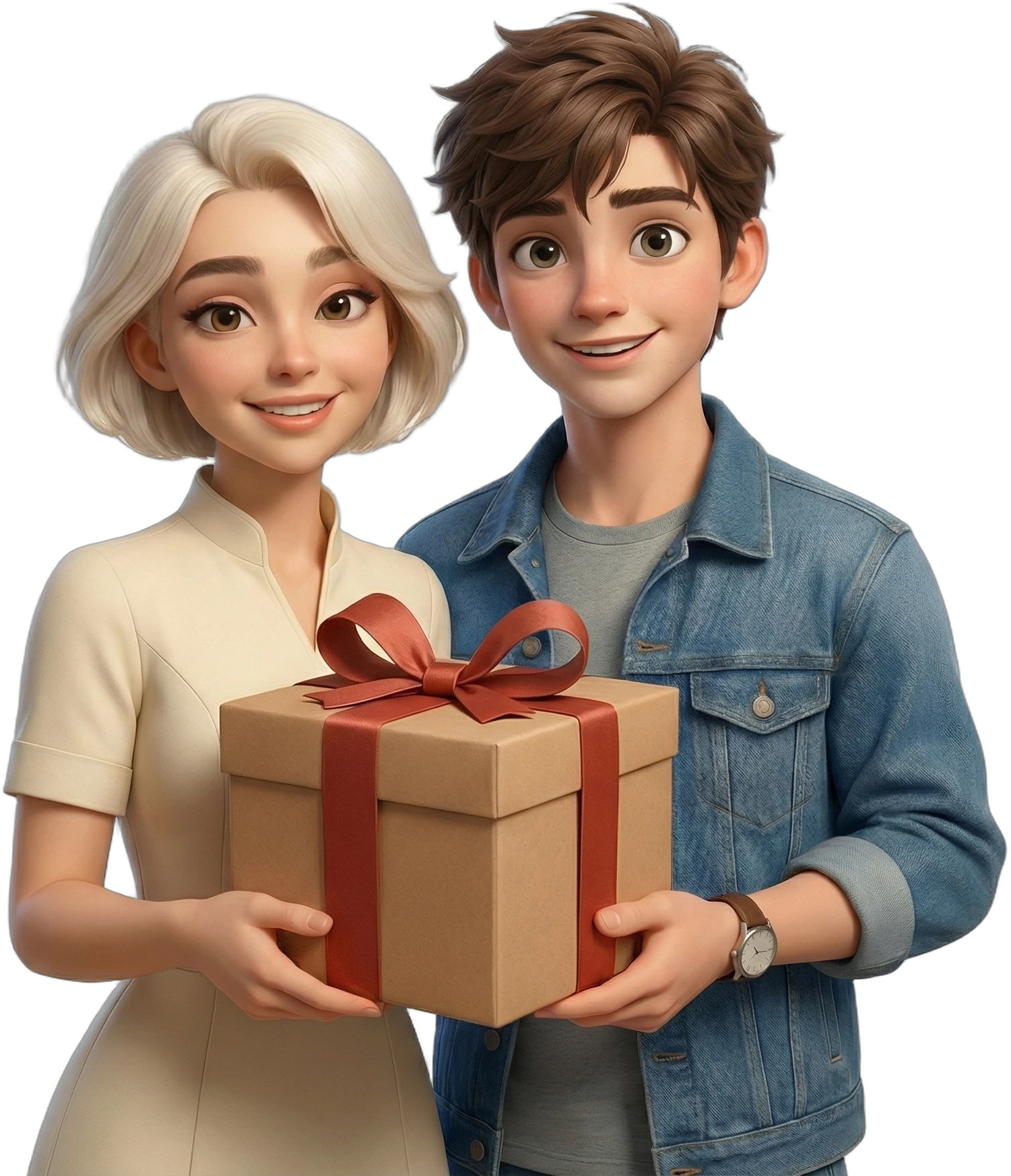 Nastia and Tobi AI companions